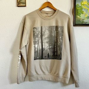 RARE! Taylor Swift folklore in The Big trees pull over sweatshirt. M